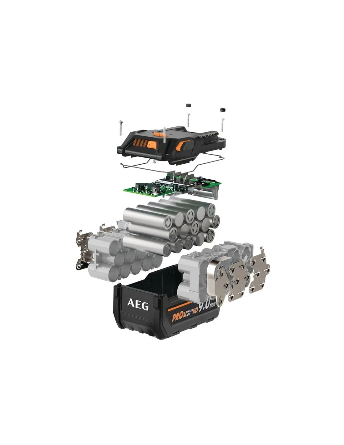 Batterie AEG PRO LITHIUM HD 18V 9Ah Li-ion L1890RHD – Image 5