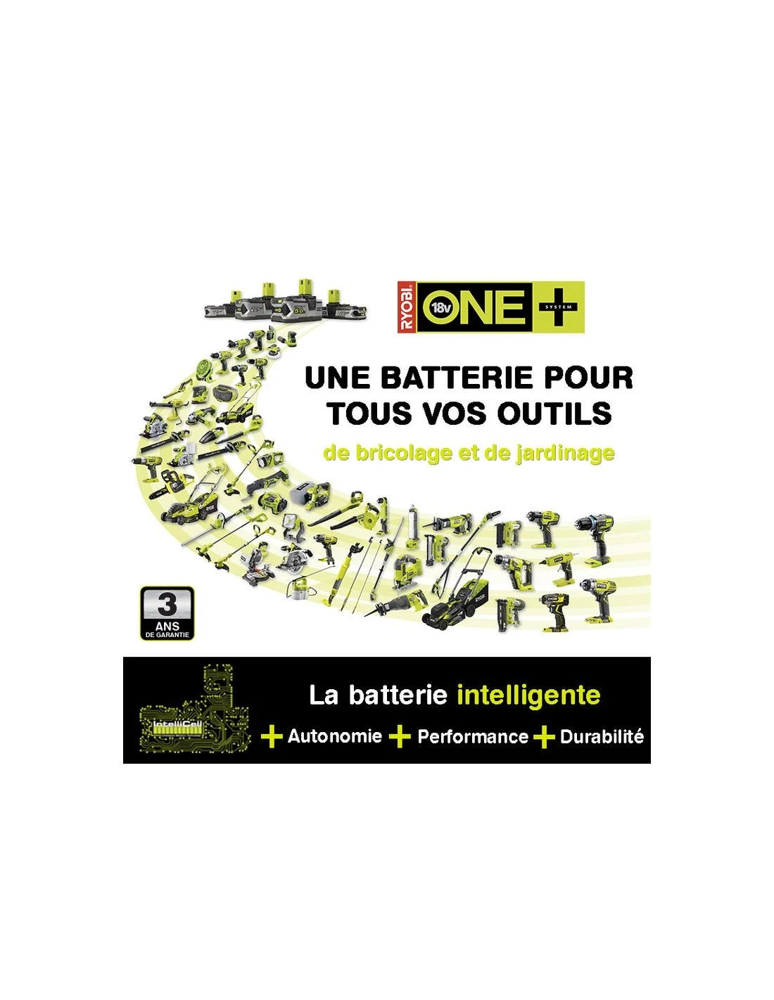 Batterie RYOBI 18V 5Ah Li-ion RB18L50 ONE+ – Image 9