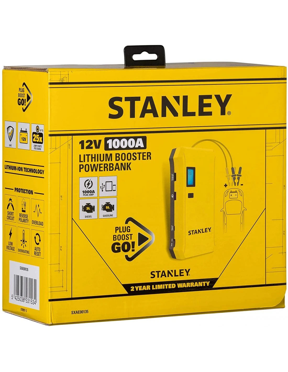Booster Batterie Lithium 12V 1000A Stanley SXAE00135 – Image 16