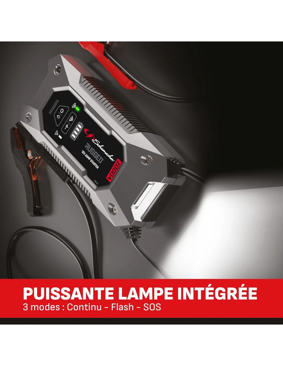 Booster RUGGED 12V 2000A Schumacher SBX463 – Image 17