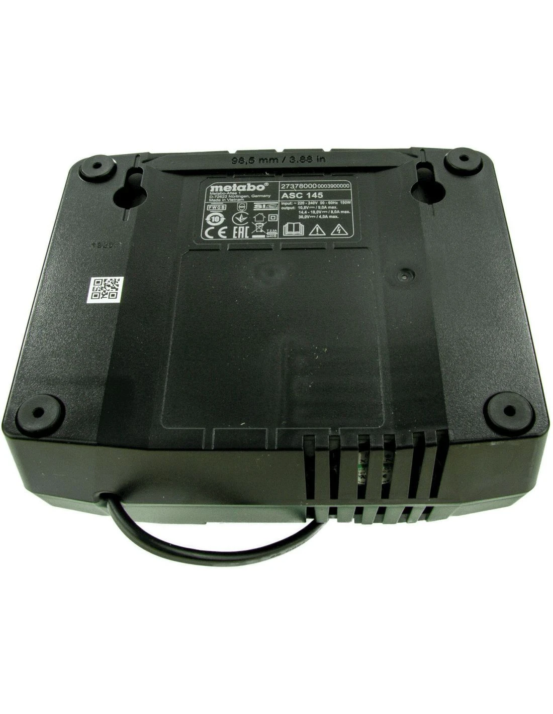 Chargeur Rapide Metabo ASC 145 12-36V AIR COOLED 627378000 – Image 2