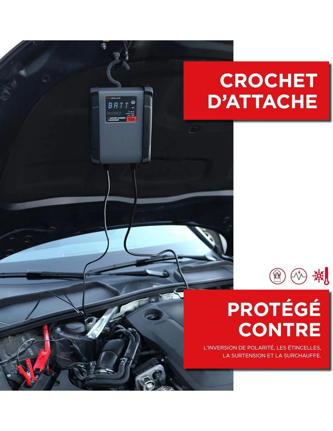 Chargeur RUGGED De Schumacher 12V 10A SPX460 – Image 17