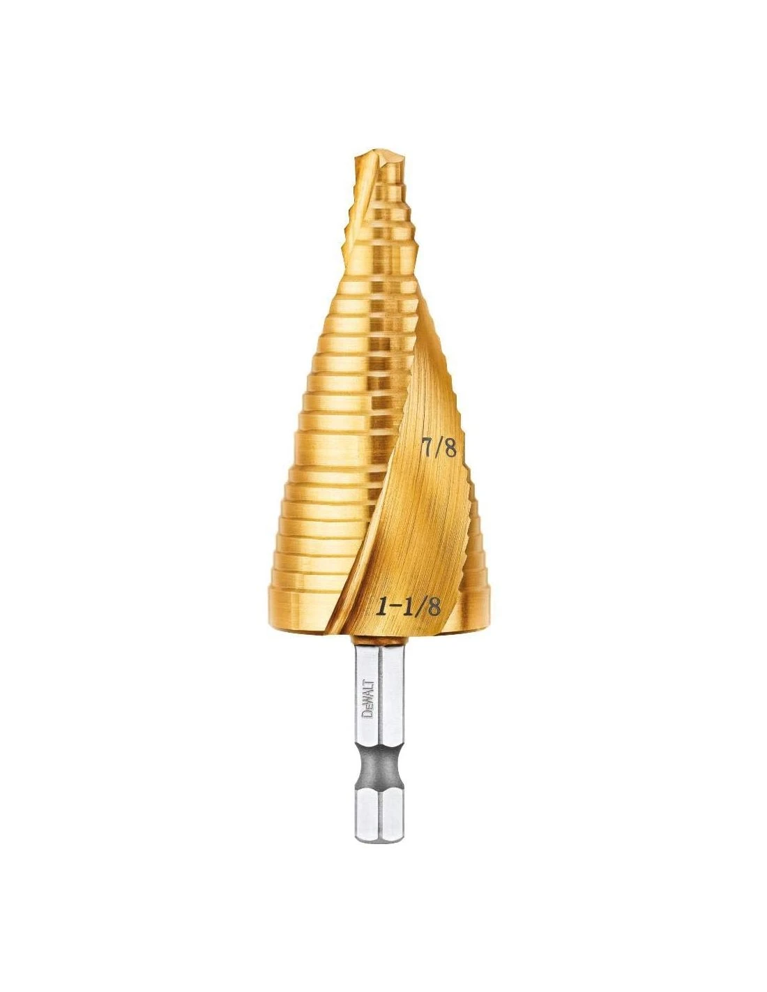 Foret étagé DeWALT En Spirale Titane Ø 6,4 à 28,6 Mm IMPACT DWA1789IR – Image 2