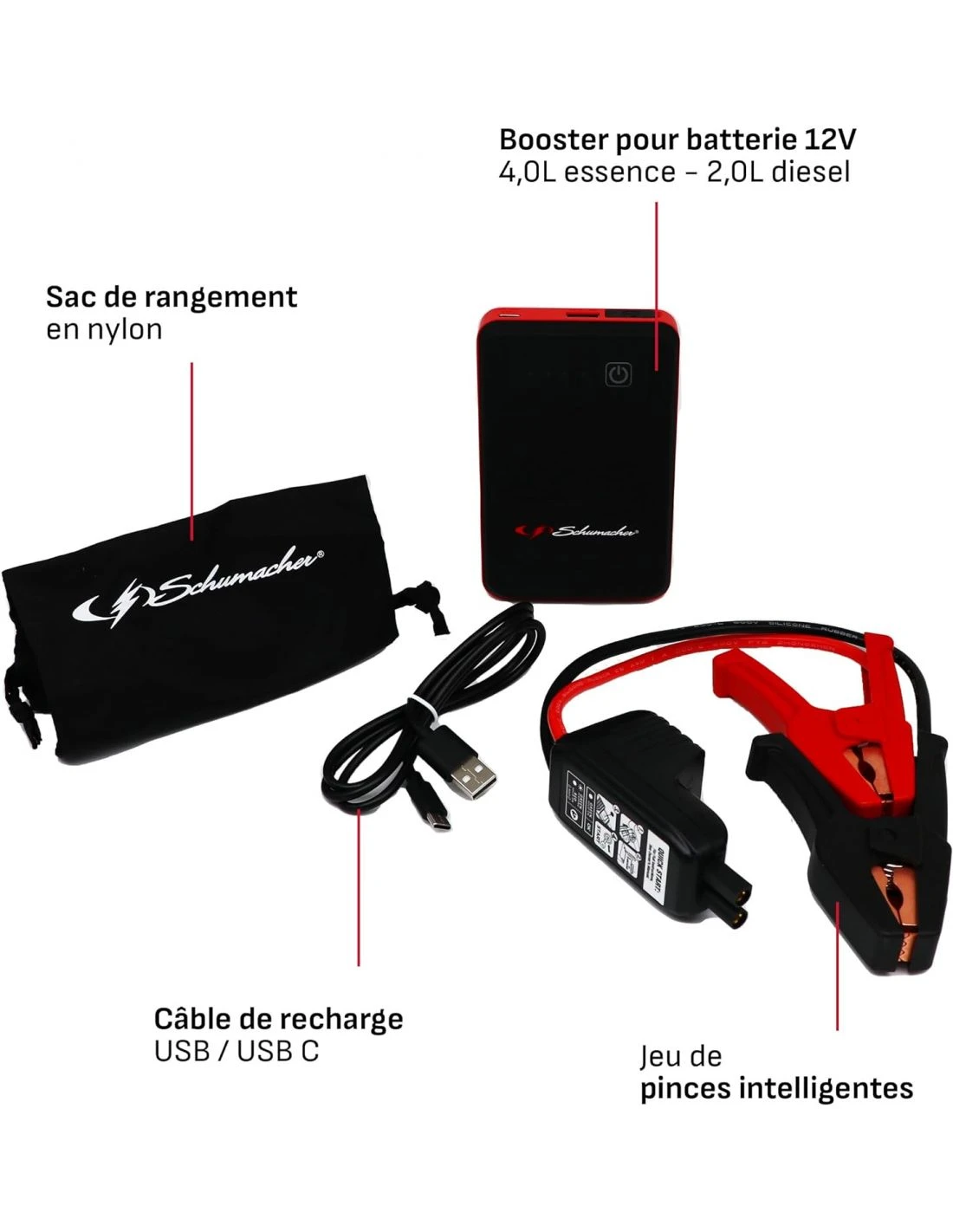 Mini Booster Schumacher 12V 600A SL471 – Image 12