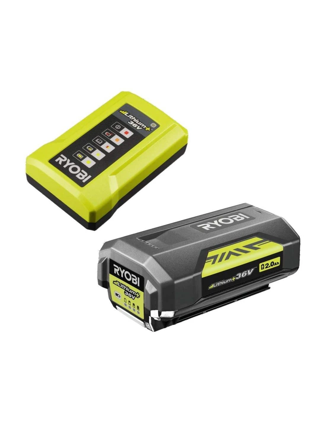 Pack Batterie RYOBI 36V LithiumPlus 2Ah + Chargeur 1,7A RY36BC17A-120 – Image 5