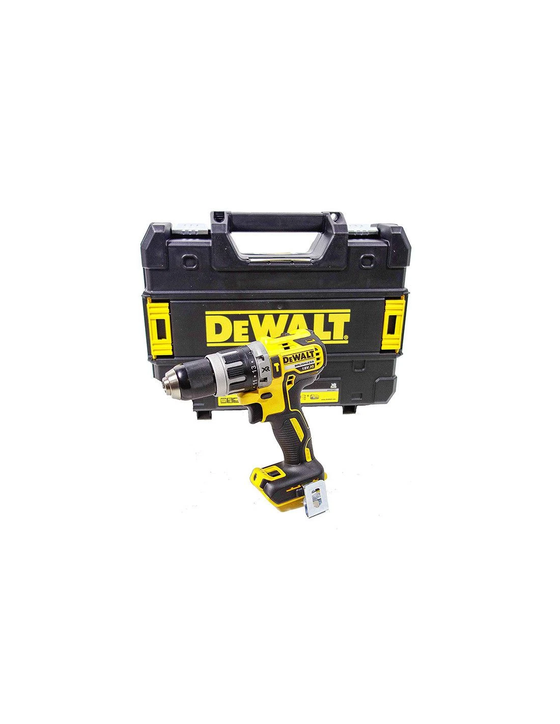 Perceuse Visseuse Sans Fil à Percussion DEWALT Brushless XR Li-ion 18V DCD796NT-XJ – Image 11